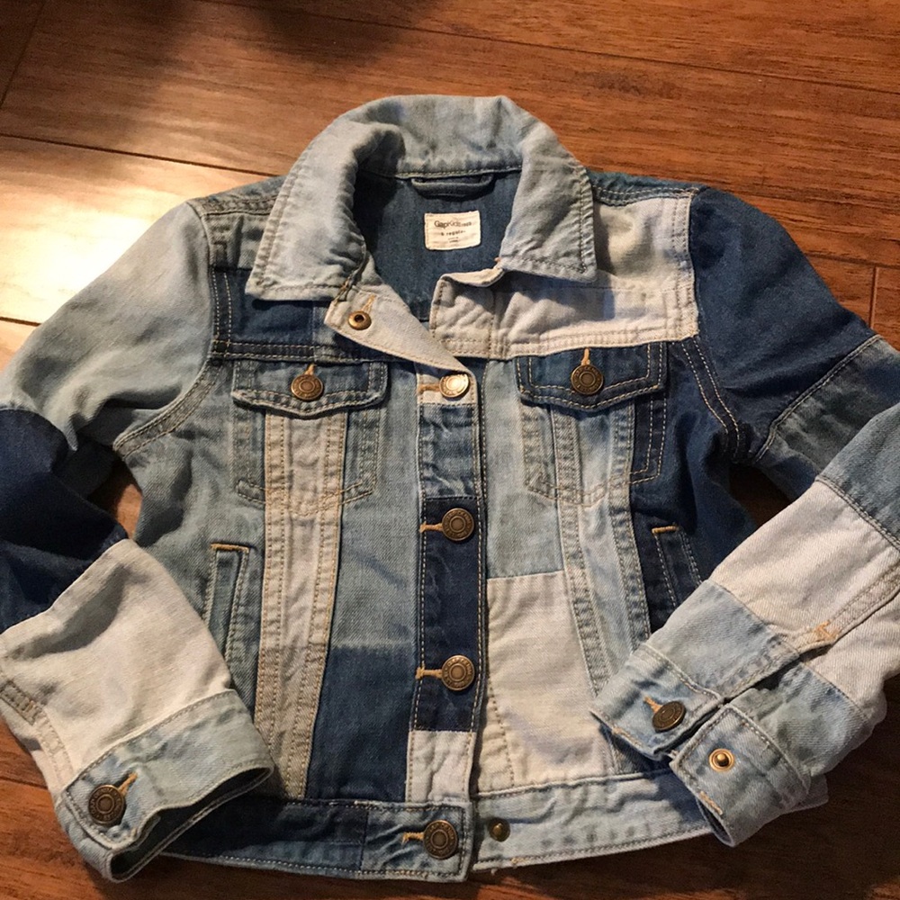 Patchwork Gap denim jacket